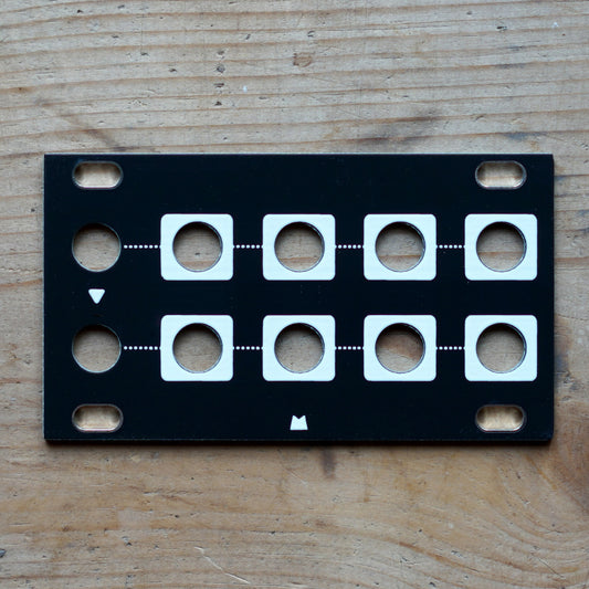 Buff Mult 1U black panel