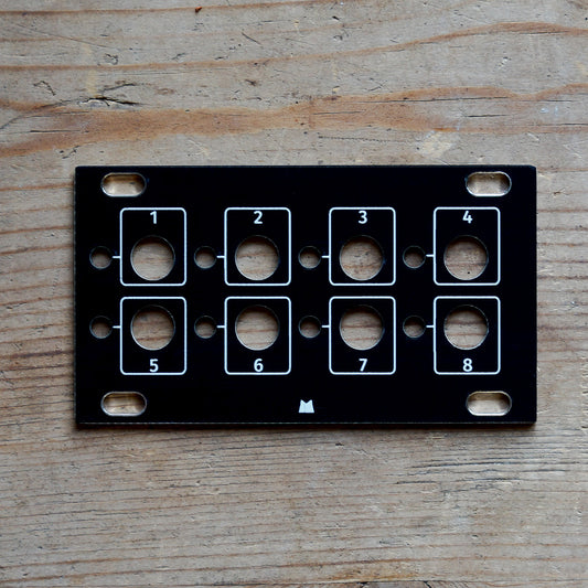 CVx 1U black panel