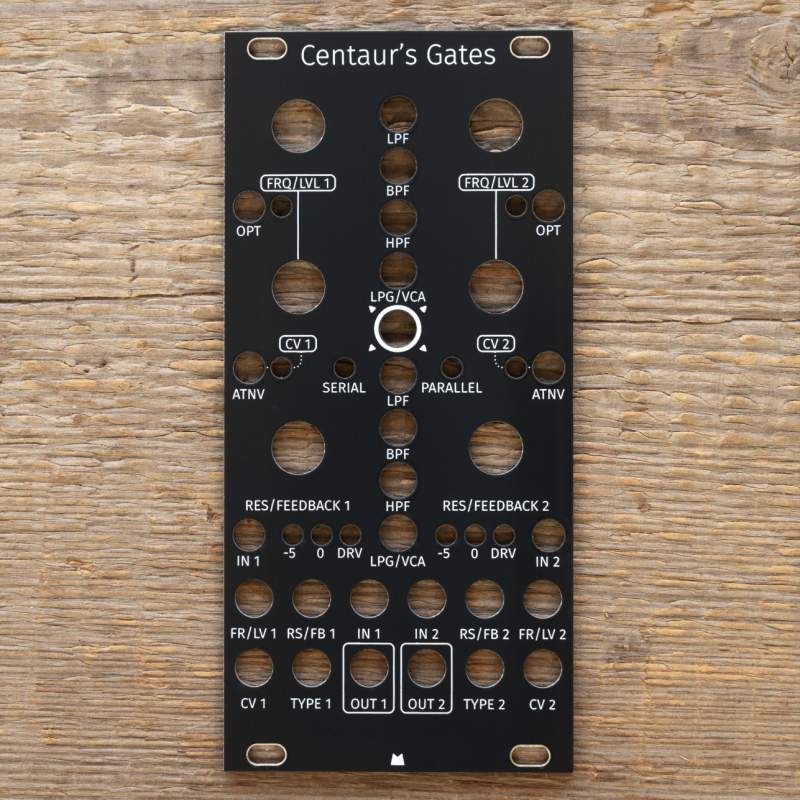 Centaur's Gates black panel