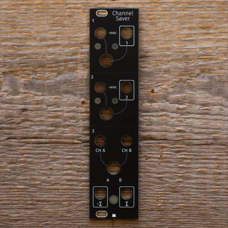 Channel Saver black panel