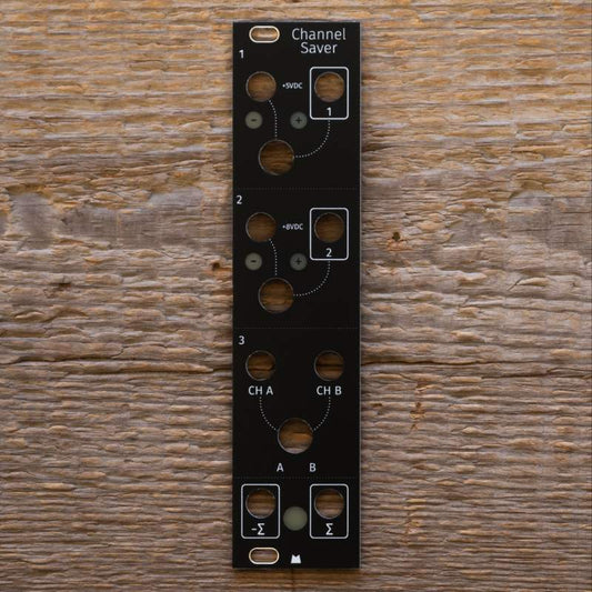 Channel Saver black panel