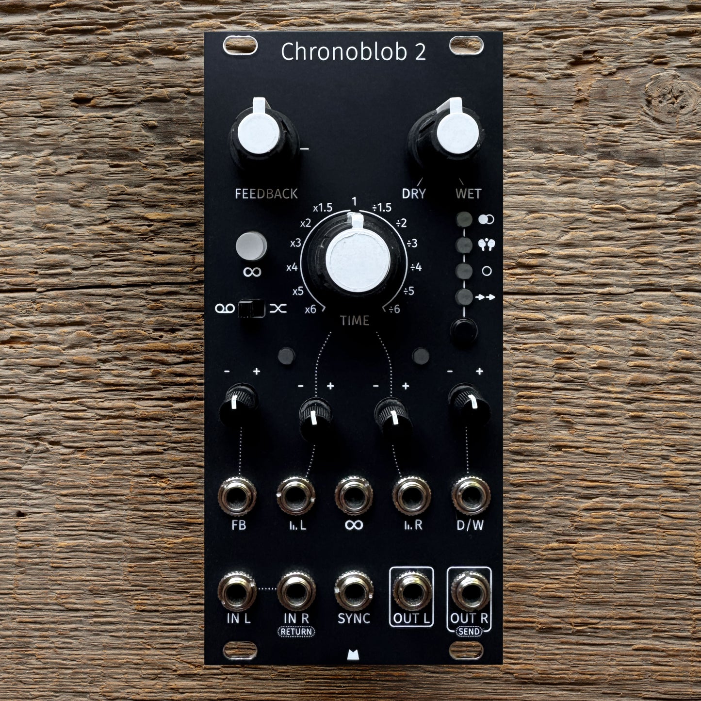 Chronoblob 2 black panel