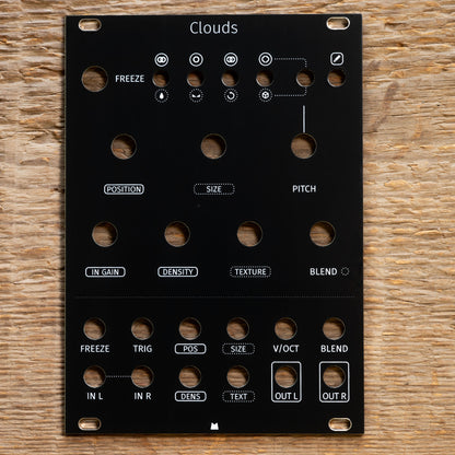 Clouds black panel