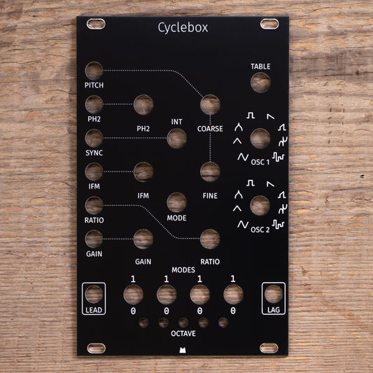 Cyclebox II black panel