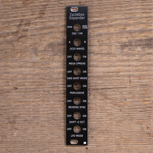 Cyclebox II Expander black panel