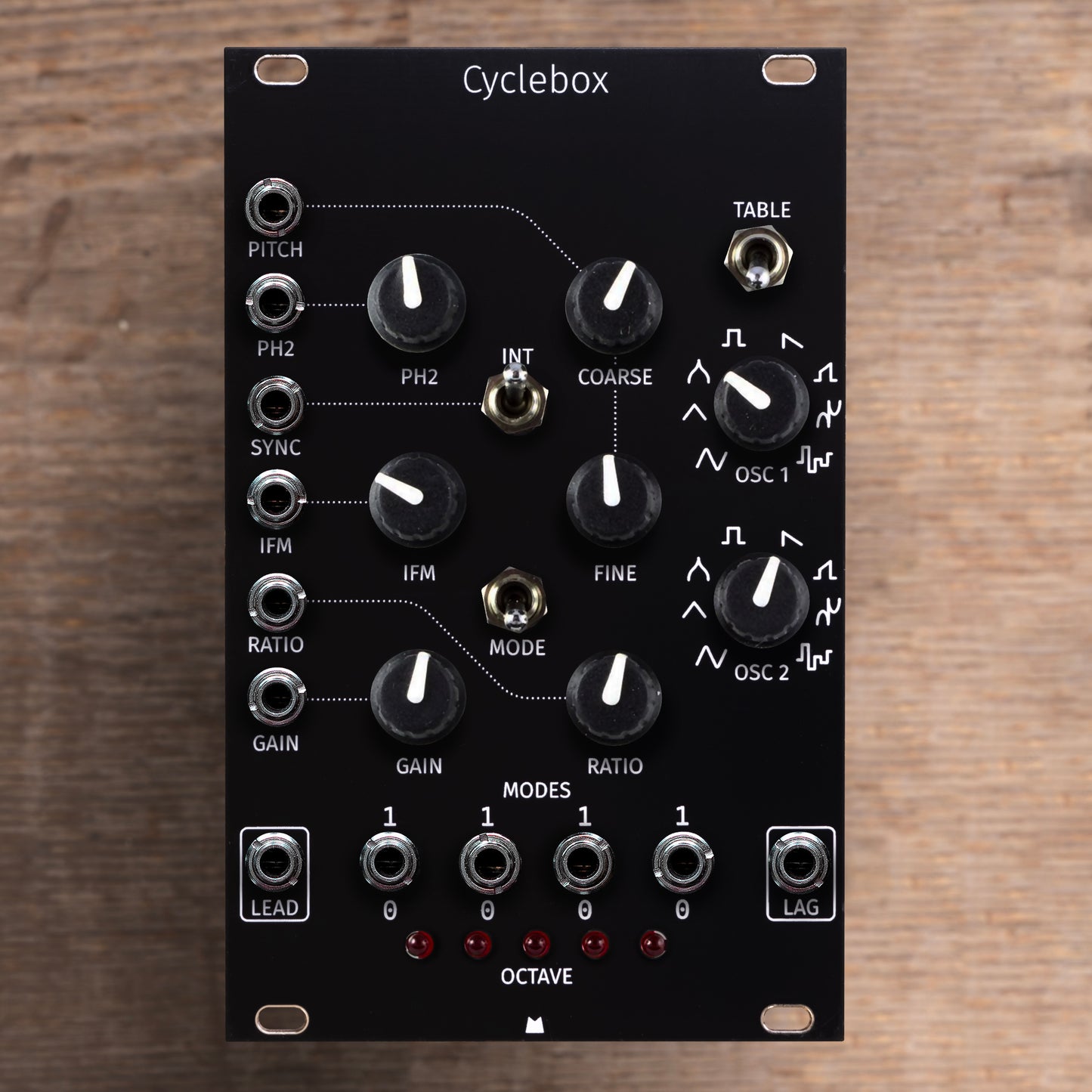 Cyclebox II black panel