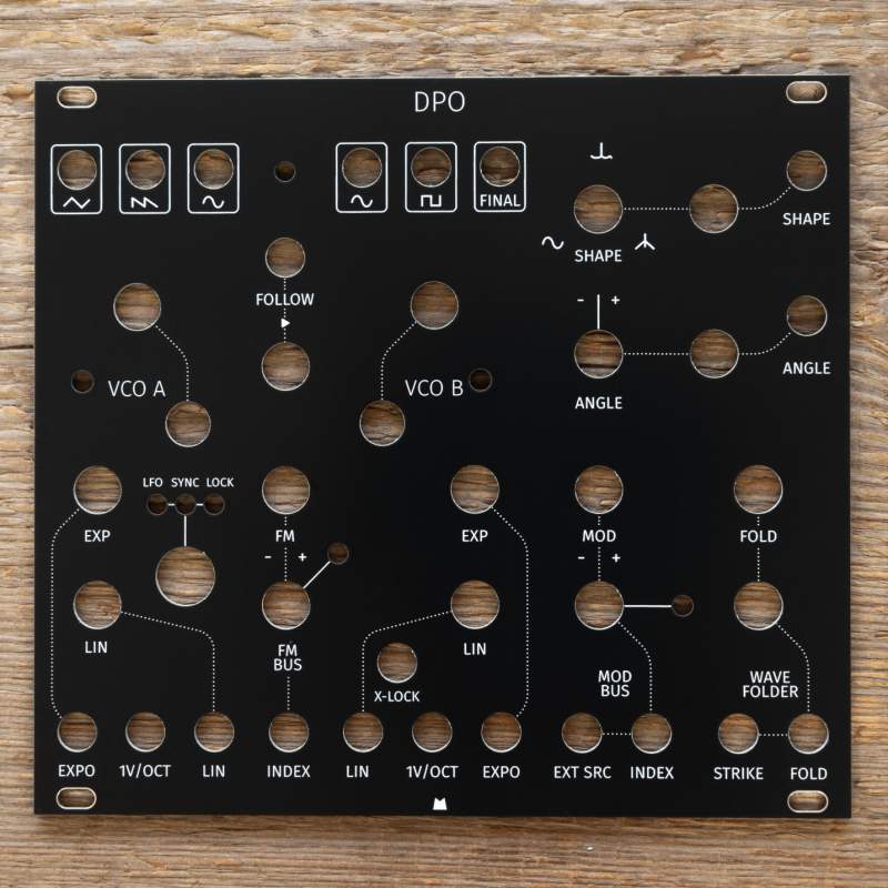 DPO black panel