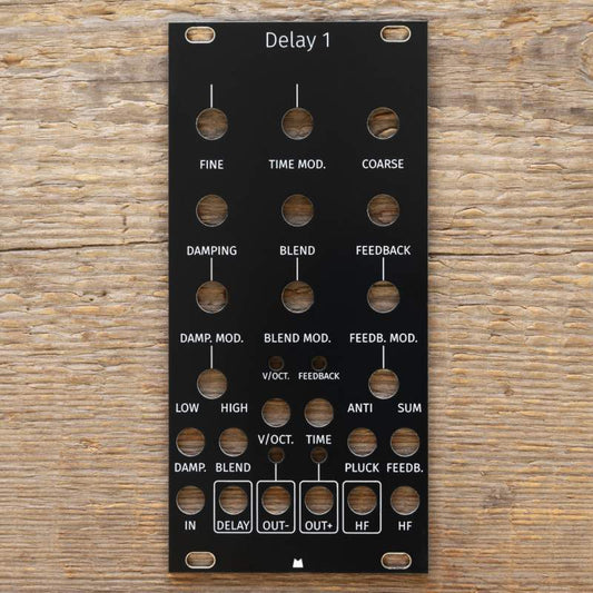 Delay 1 black panel