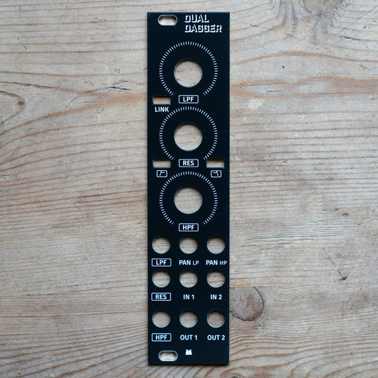 Dual Dagger black panel