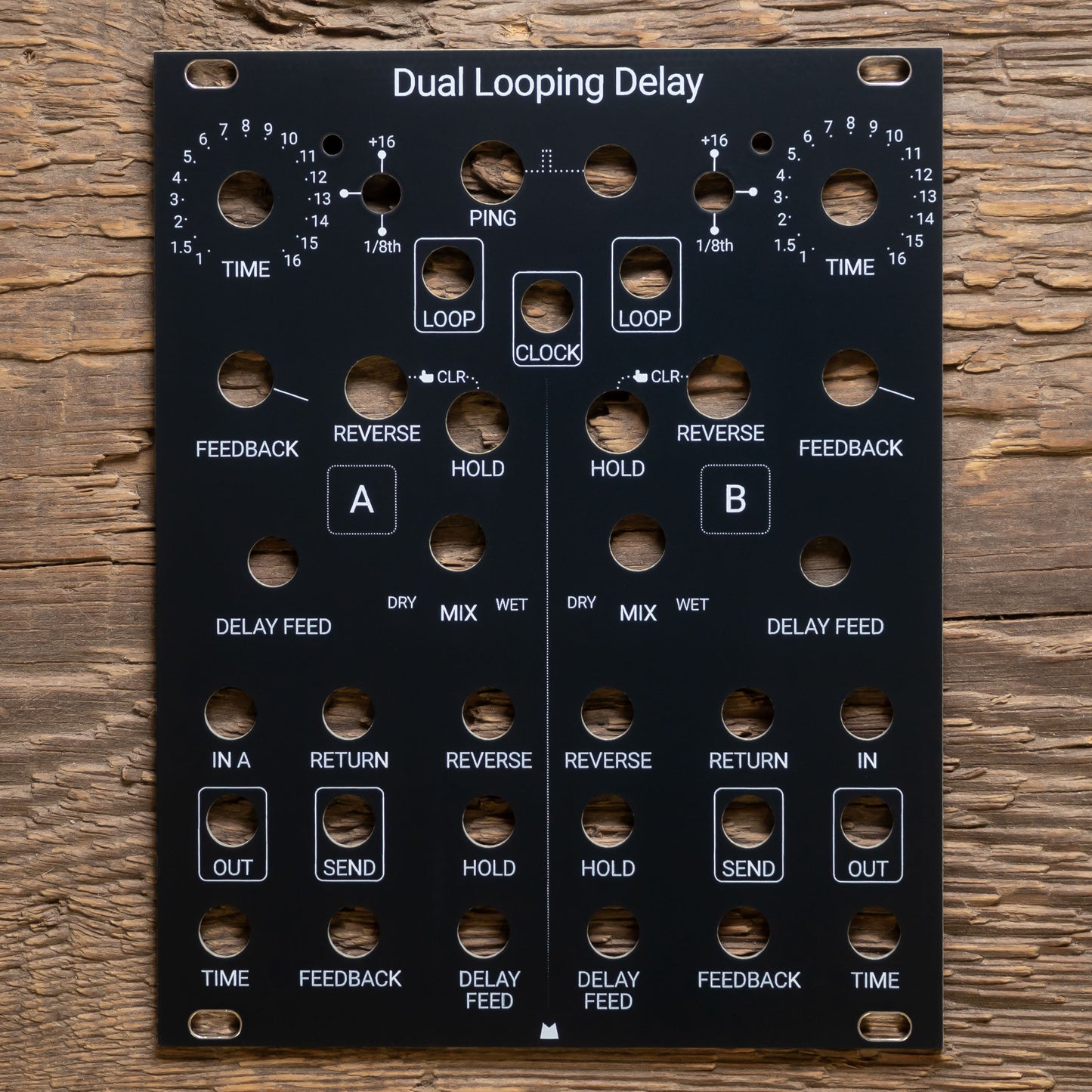 Dual Looping Delay black panel