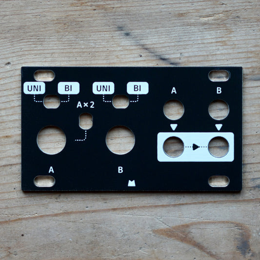 Duatt 1U black panel