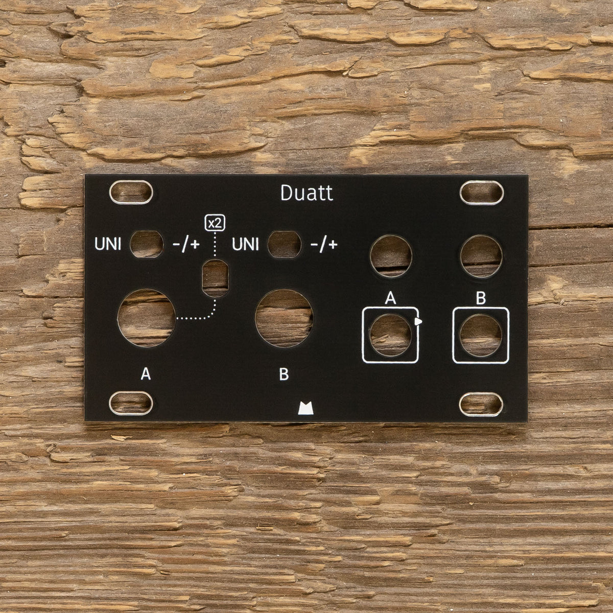 Duatt 1U black panel