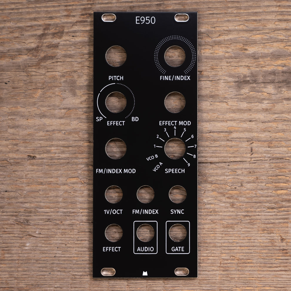 E950 black panel – Mörk Modules