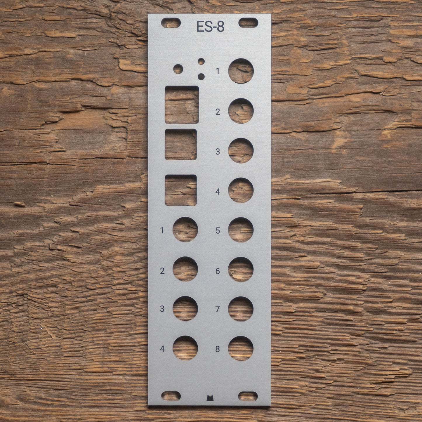 ES-8 silver panel