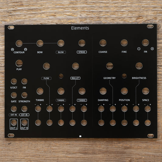 Elements black panel