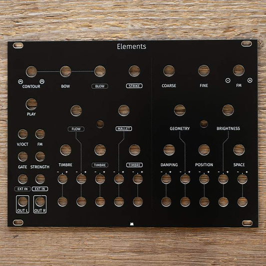 Elements black panel