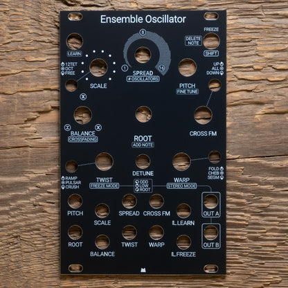 Ensemble Oscillator black panel