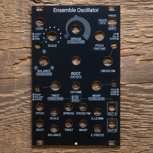Ensemble Oscillator black panel