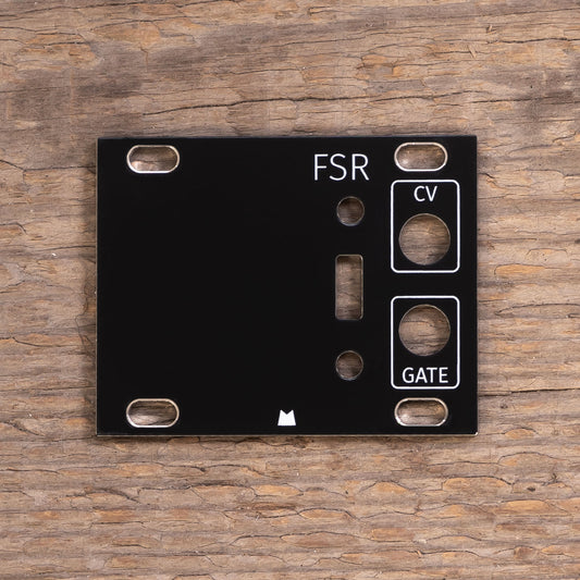 FSR 1U black panel