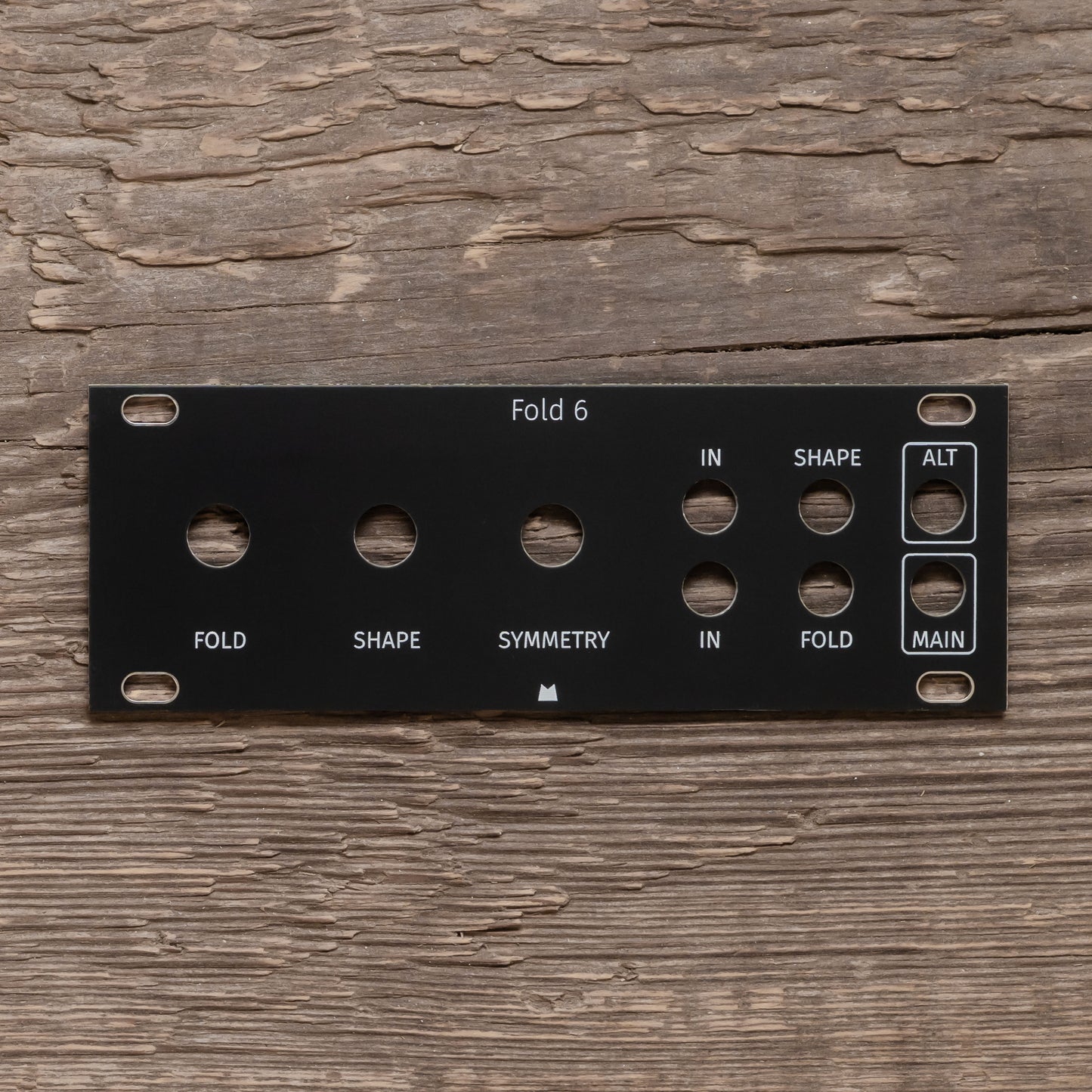 Fold 6 - 1U - black panel