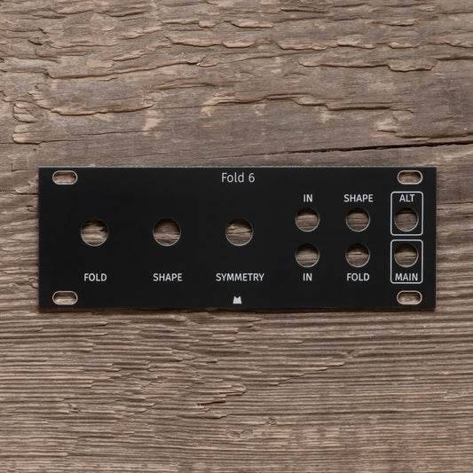 Fold 6 - 1U - black panel