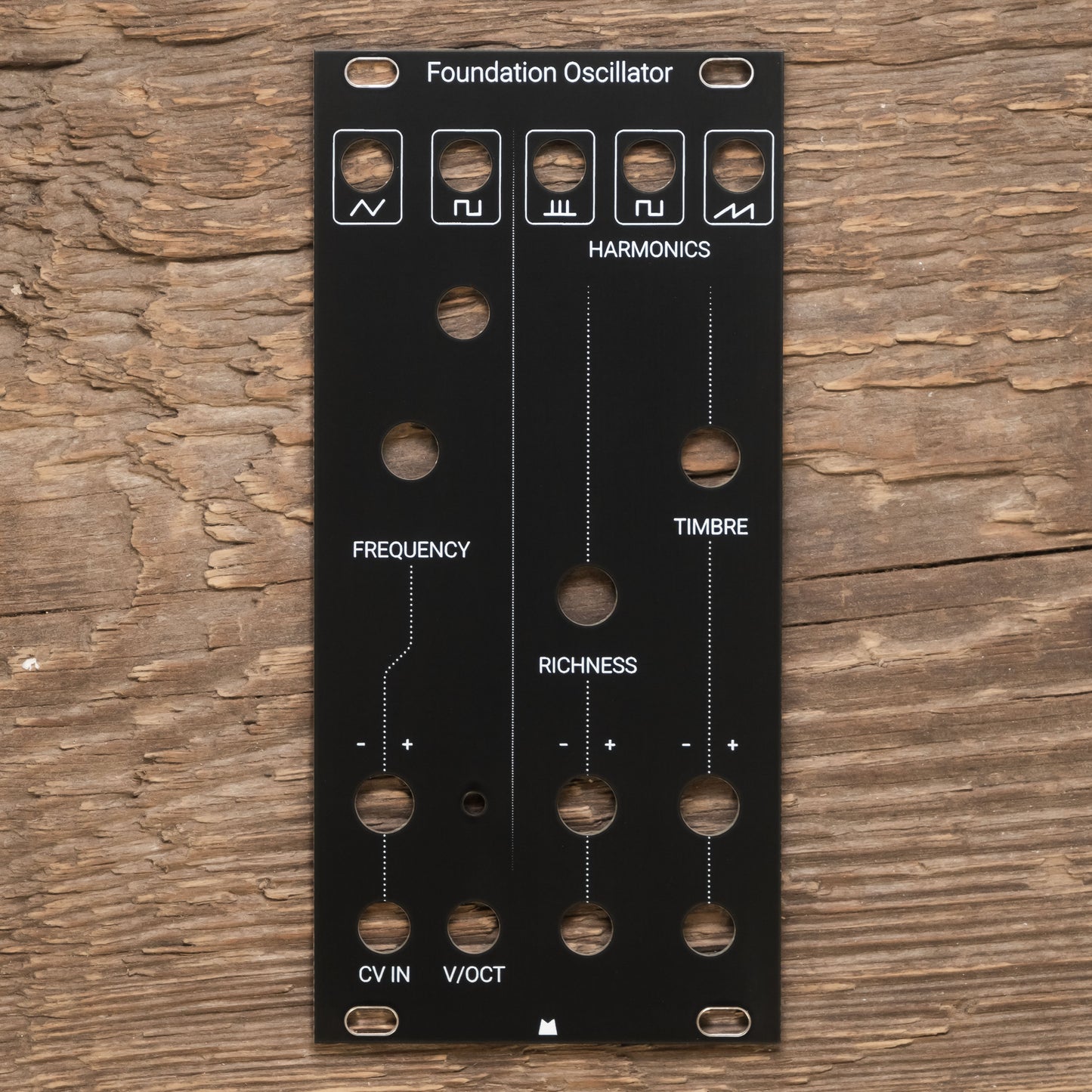 Foundation Oscillator black panel