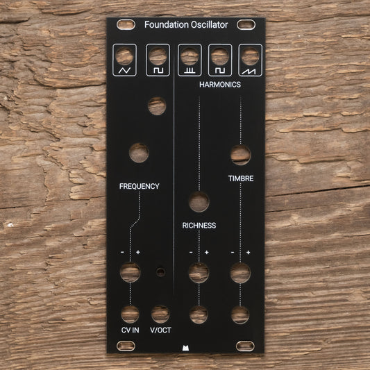Foundation Oscillator black panel