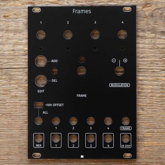 Frames black panel