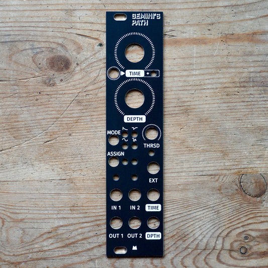 Gemini's Path black panel