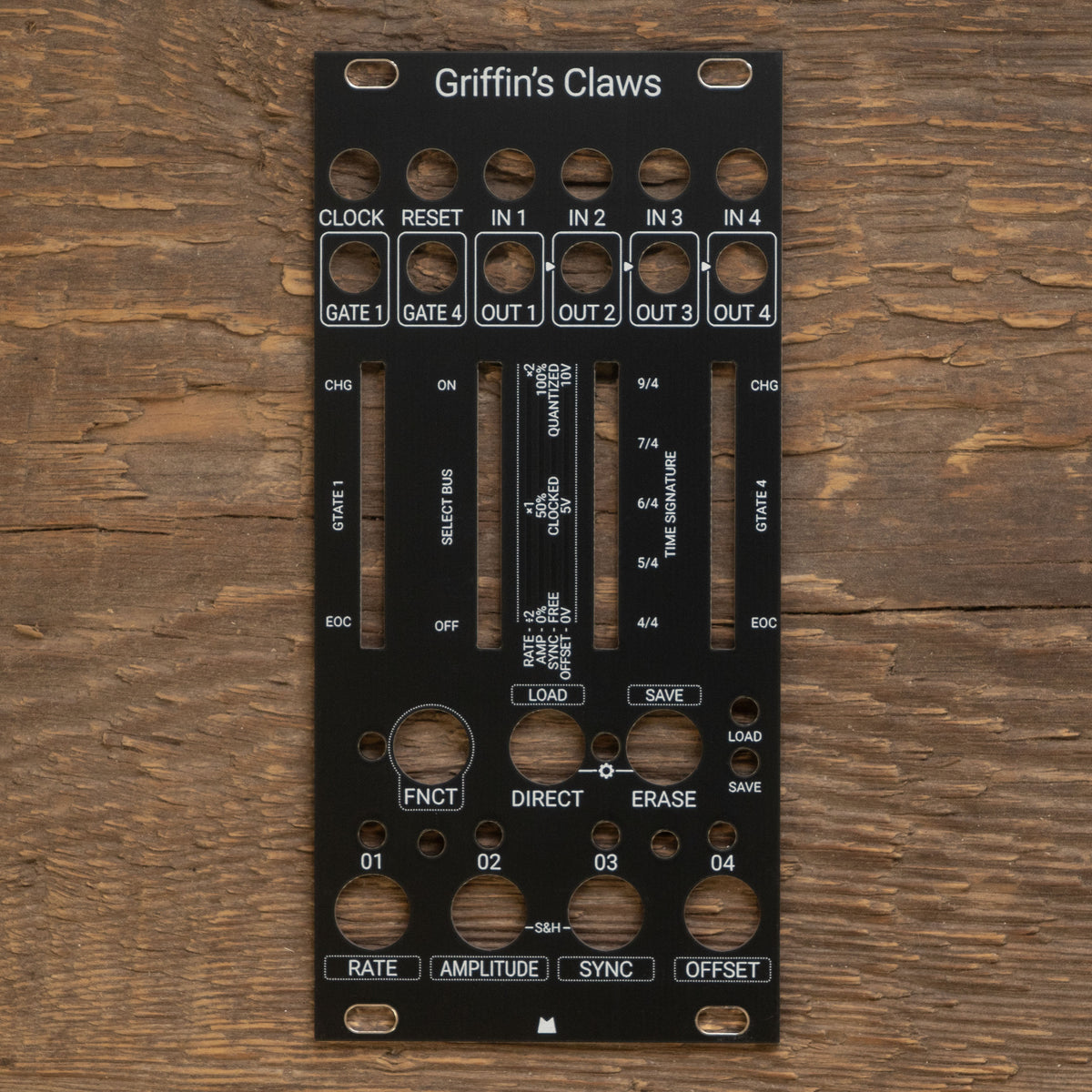 Griffin's Claws black panel