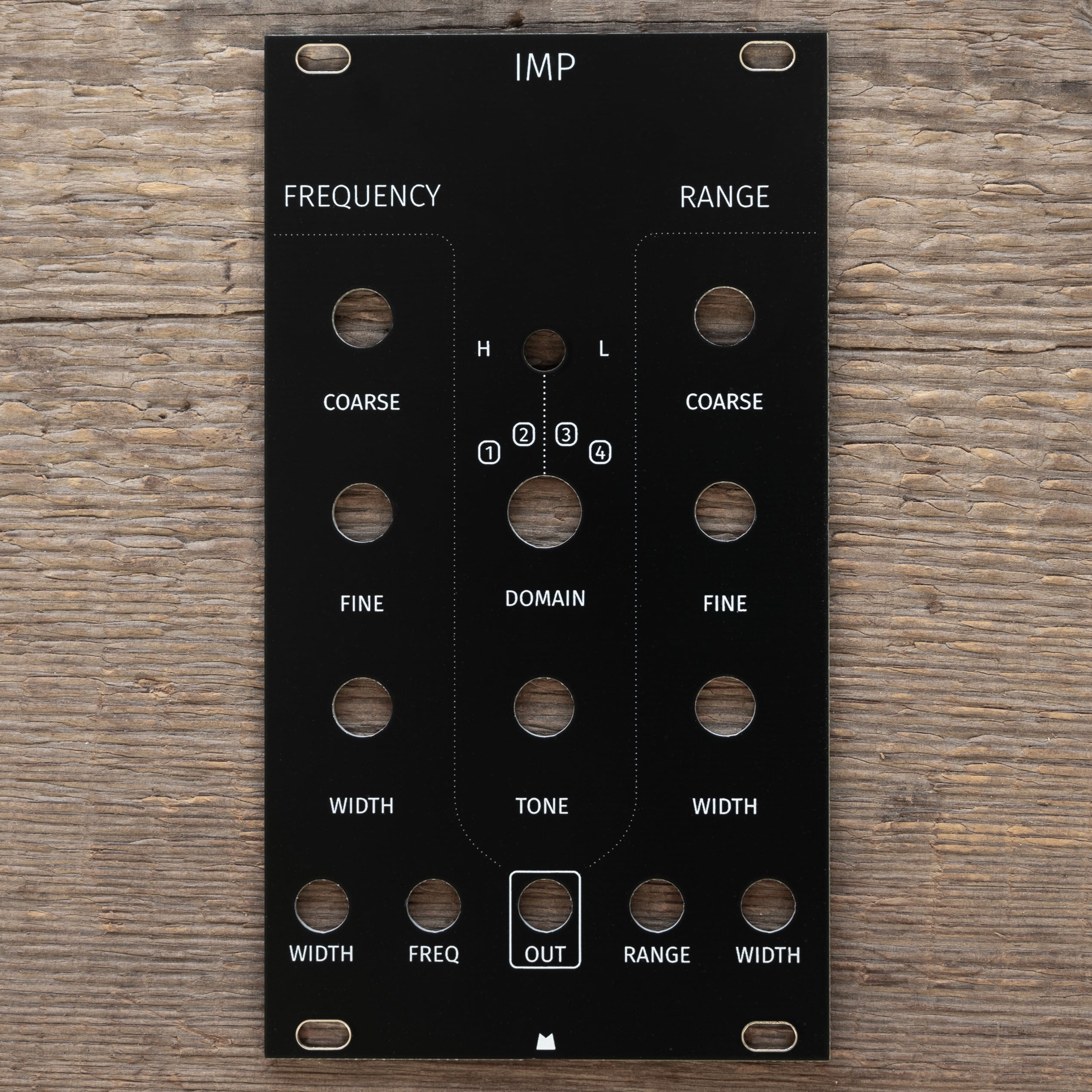 Custom Imp Panel IMP black panel – Mörk Modules