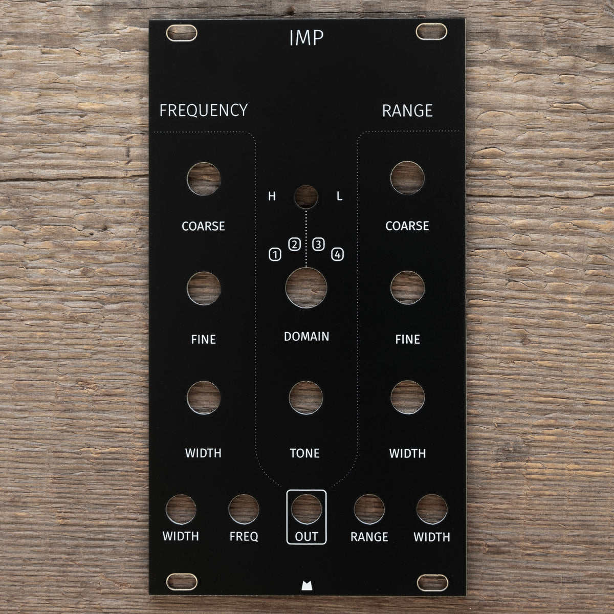 IMP black panel – Mörk Modules