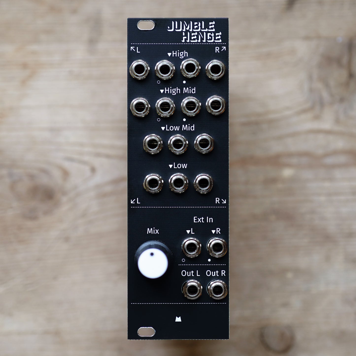 Jumble Henge black panel