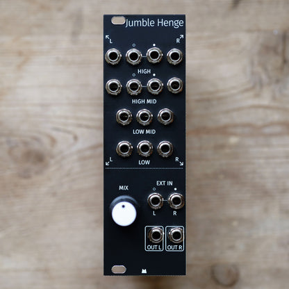 Jumble Henge black panel