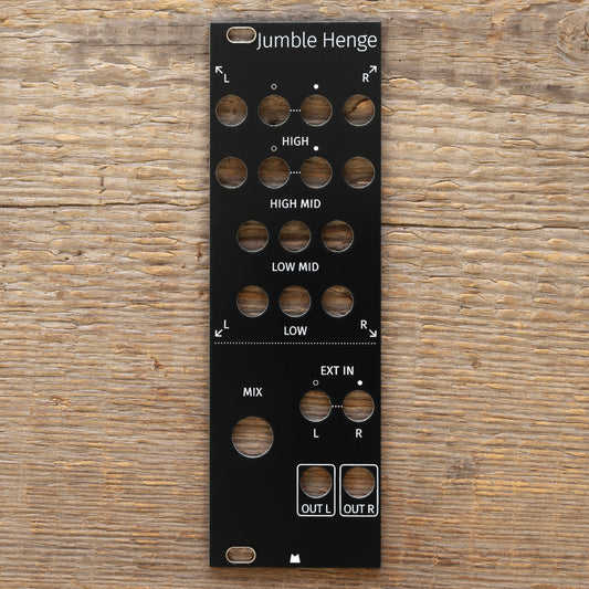 Jumble Henge black panel