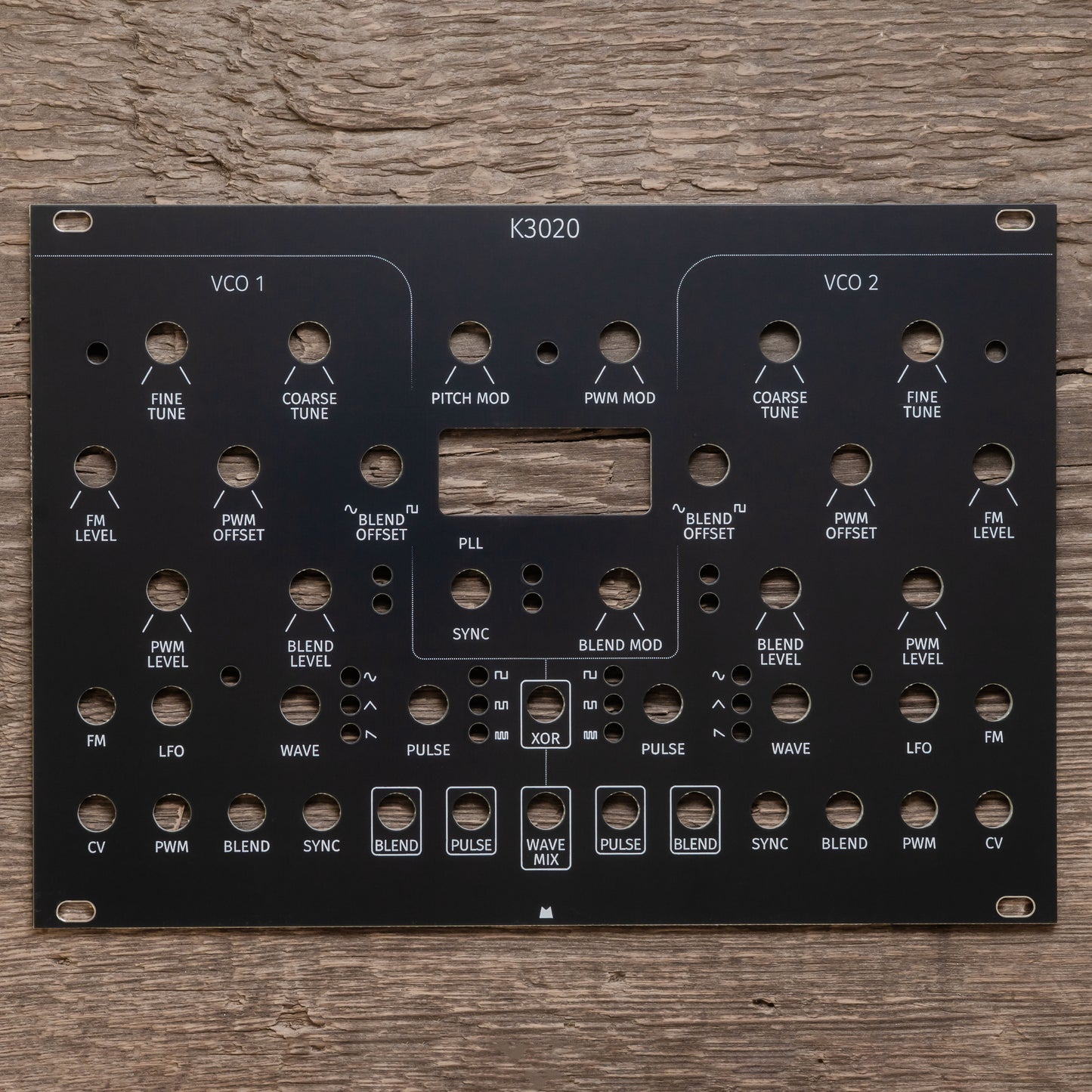 K3020 black panel
