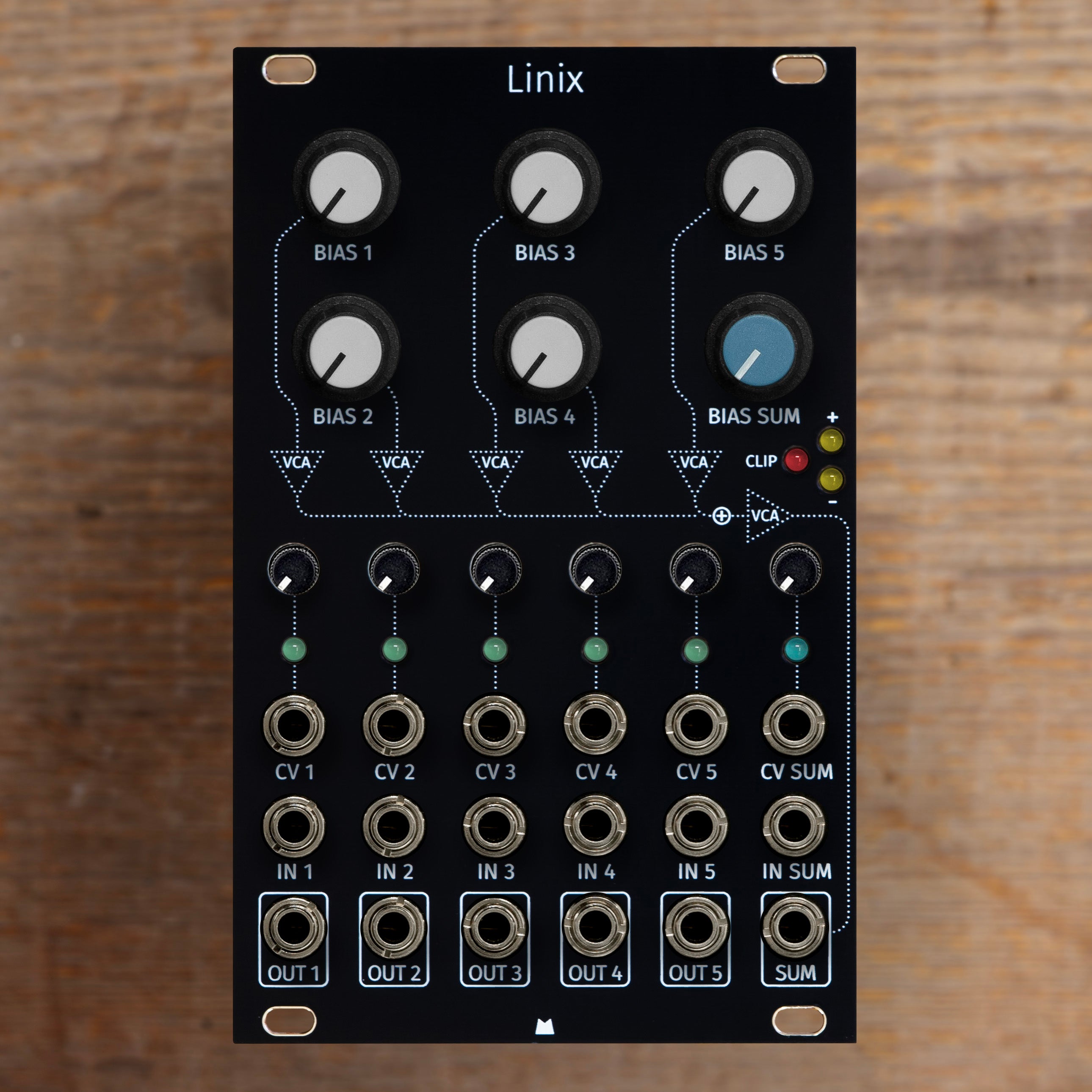 Linix black panel – Mörk Modules