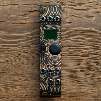 MFX - Golden Lotus - black & gold panel