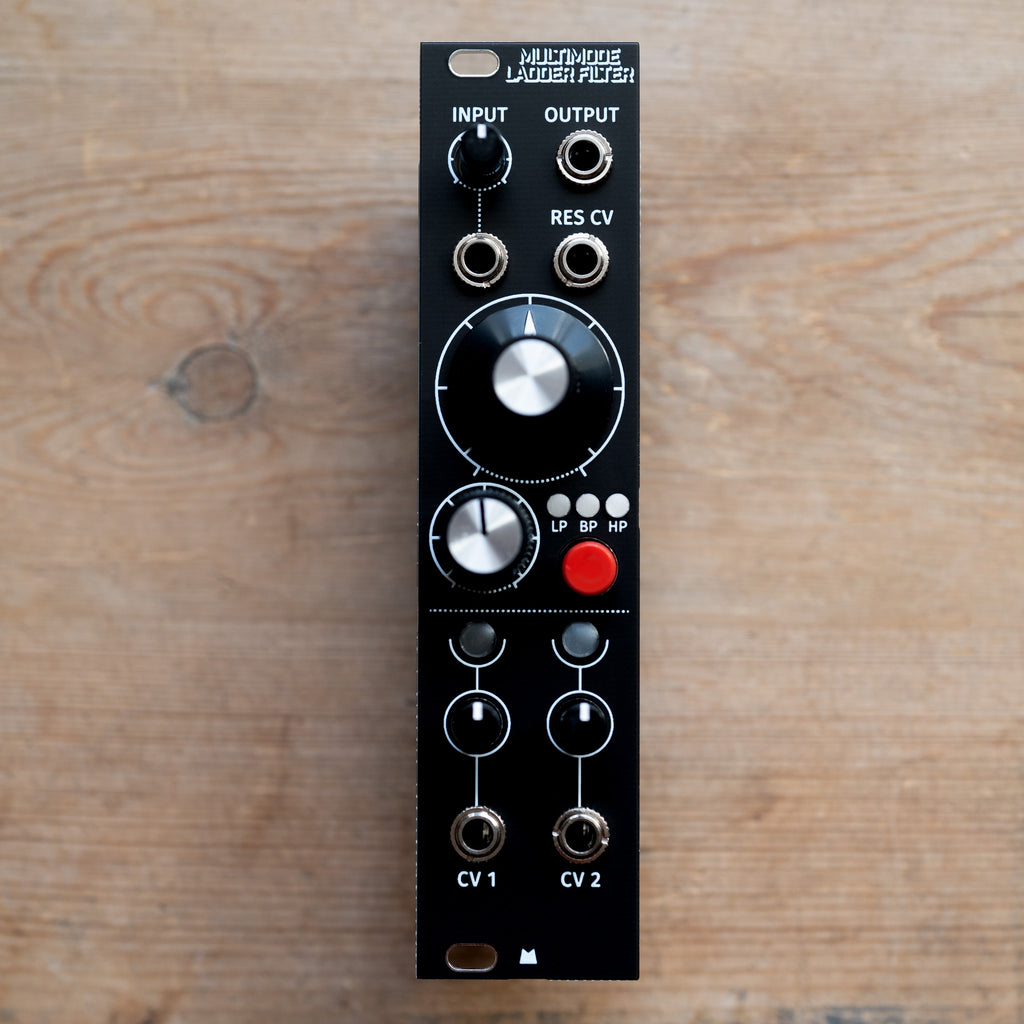 Multimode Ladder Filter black panel Mork Modules