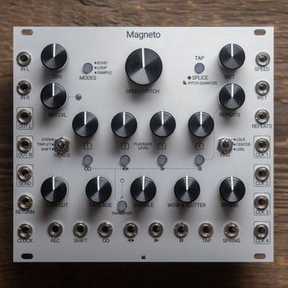 Magneto silver panel