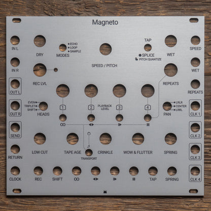 Magneto silver panel
