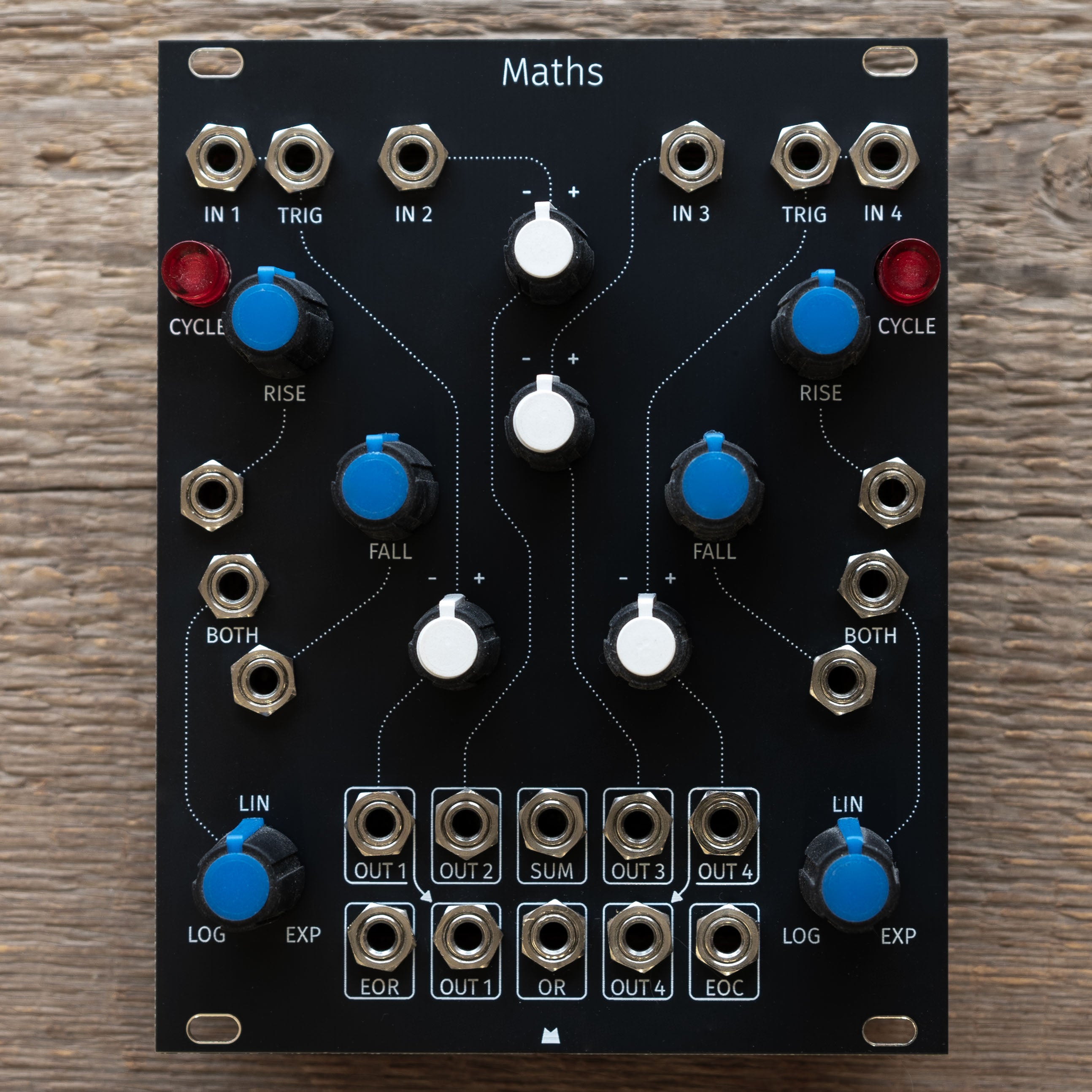 Maths (mk1) black panel – Mörk Modules