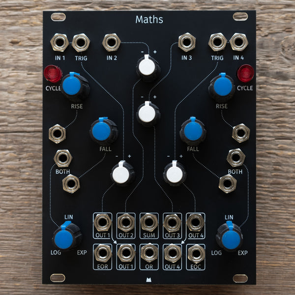 Maths (mk1) black panel – Mörk Modules