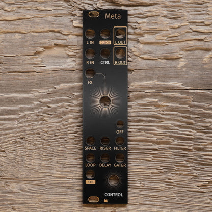 Meta - Golden Disco - black & gold panel