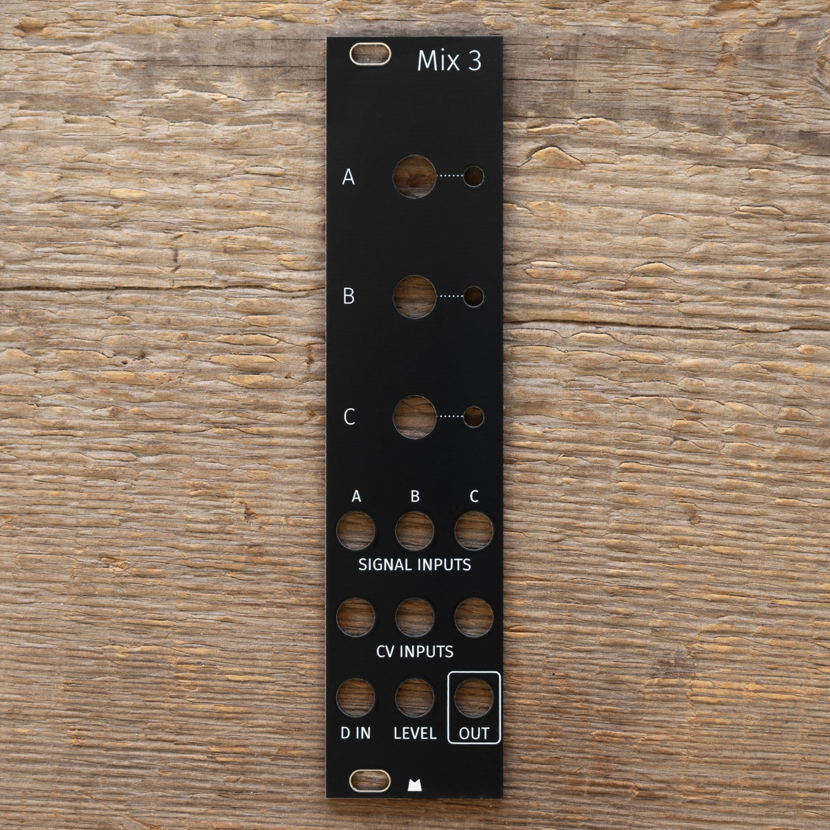 Mix 3 black panel – Mörk Modules