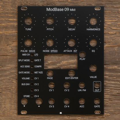ModBase 09 (mk2) black panel