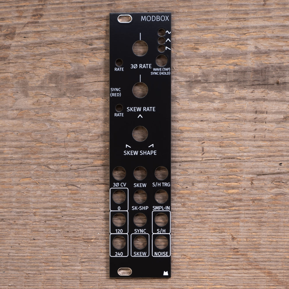 Modbox black panel – Mörk Modules