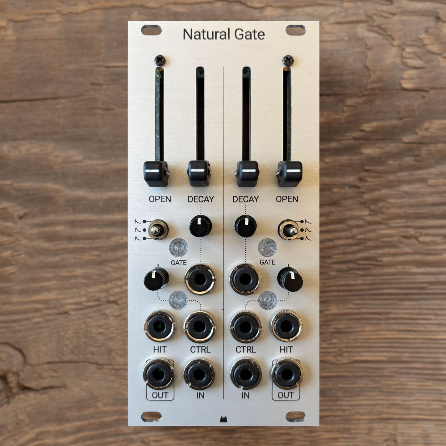 Natural Gate silver panel