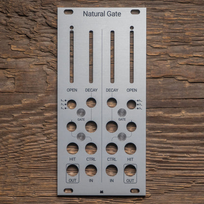 Natural Gate silver panel