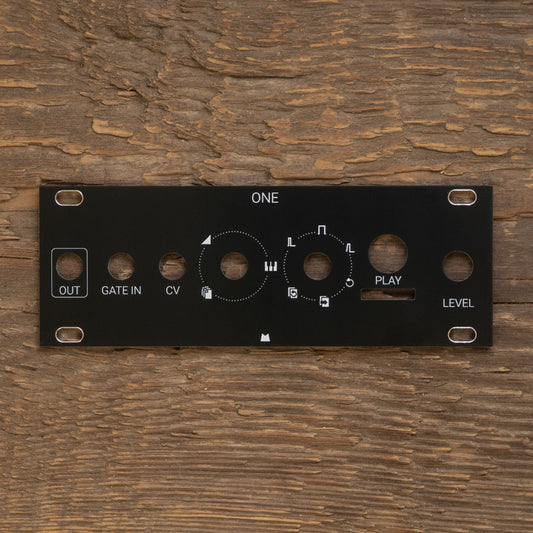 ONE - 1U - black panel